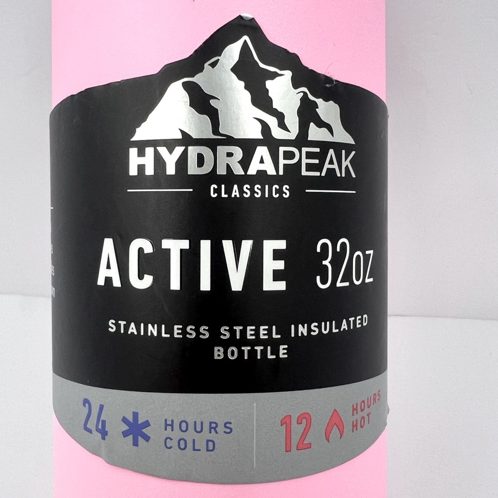 HYDRAPEAK ACTIVE WATER STAINLESS STEEL INSULATED BOTTLE,NAVY BLUE, HOT/COLD,32OZ - Picture 6 of 15